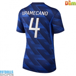 Billiga Frankrike Dayot Upamecano #4 Hemmatröja Dam VM 2026 Kortärmad